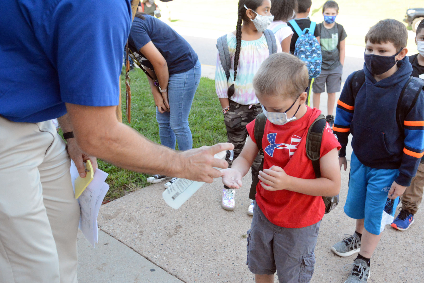 First day of school at Al Behrman
